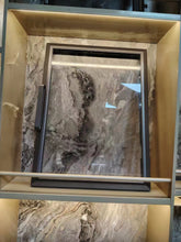 Load image into Gallery viewer, Bevel Surface Narrow Glass Frame Door Profile
