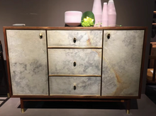 Load image into Gallery viewer, Natural Ultra Thin Translucent Slate Skin Can Bend Flexible Stone Decorative Rock Slab Bar Club KTV Background Wall Veneer
