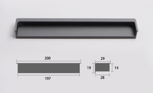 Load image into Gallery viewer, Embedded Handle for Wardrobe and Sliding Door
