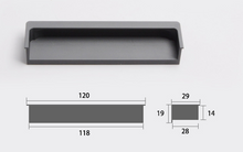 Load image into Gallery viewer, Embedded Handle for Wardrobe and Sliding Door
