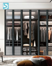 Load image into Gallery viewer, Luxury Glass Frame Door

